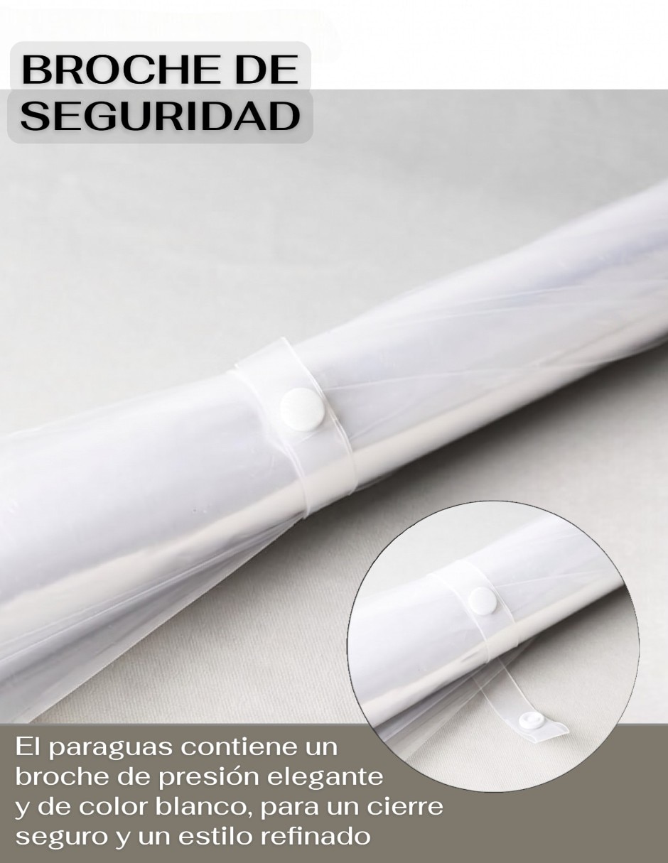 Paraguas Transparente 4